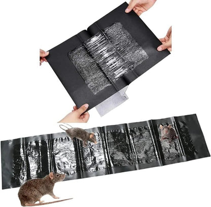Lot de 2 Pièces — Piège Collant Géant Anti-Souris & Rats | 1m20 × 28cm